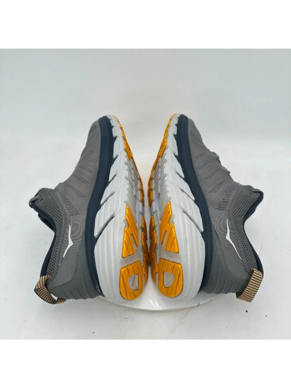 Hoka One One Gaviota 3 Men Size 12.5D 1113520 CGOB Charcoal Gray Ombre Blue Shoe